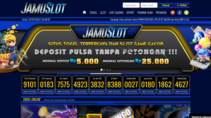 JAMUSLOT JAMUSLOT